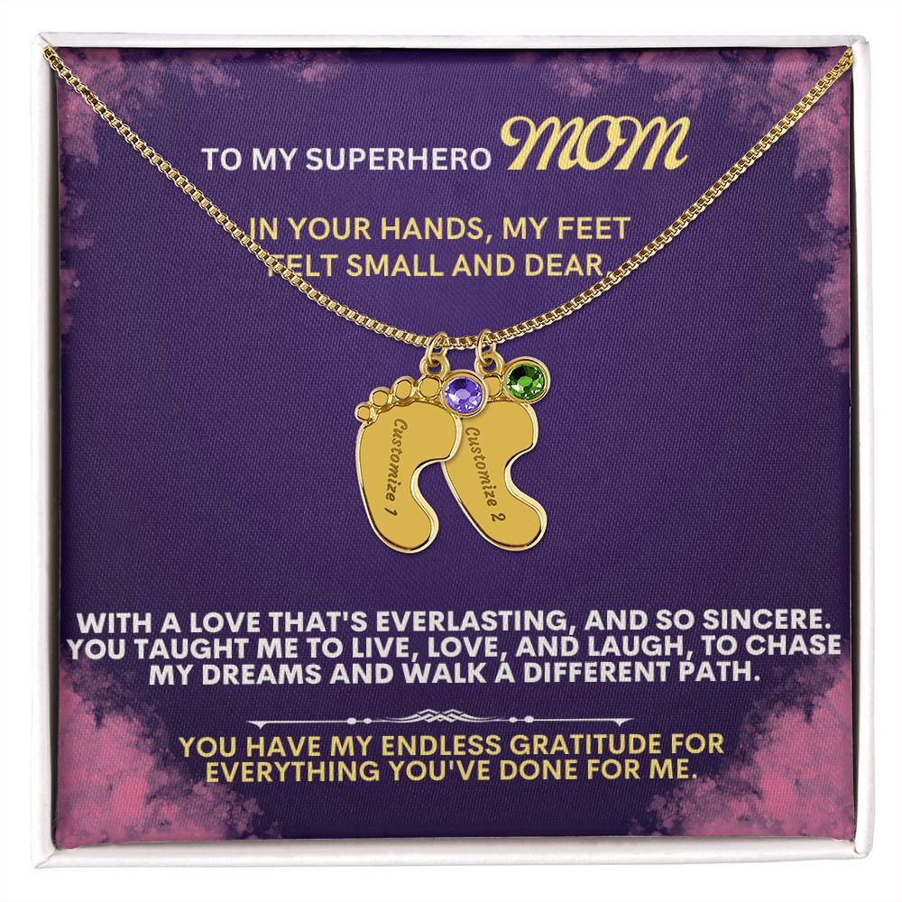 To my mommy, thank you.