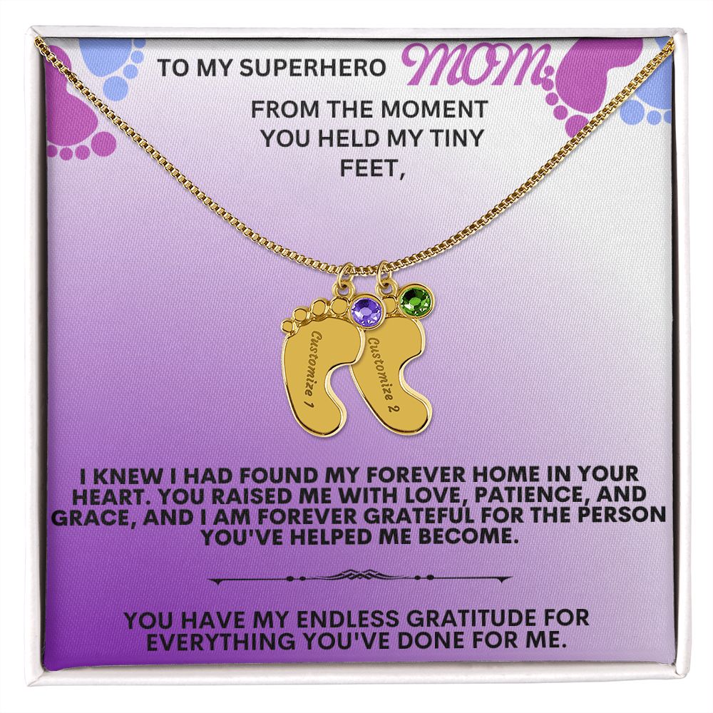 To my mommy, thank you.