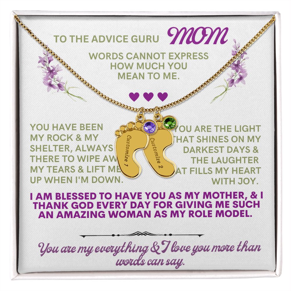 To my mom to thank her for everything.