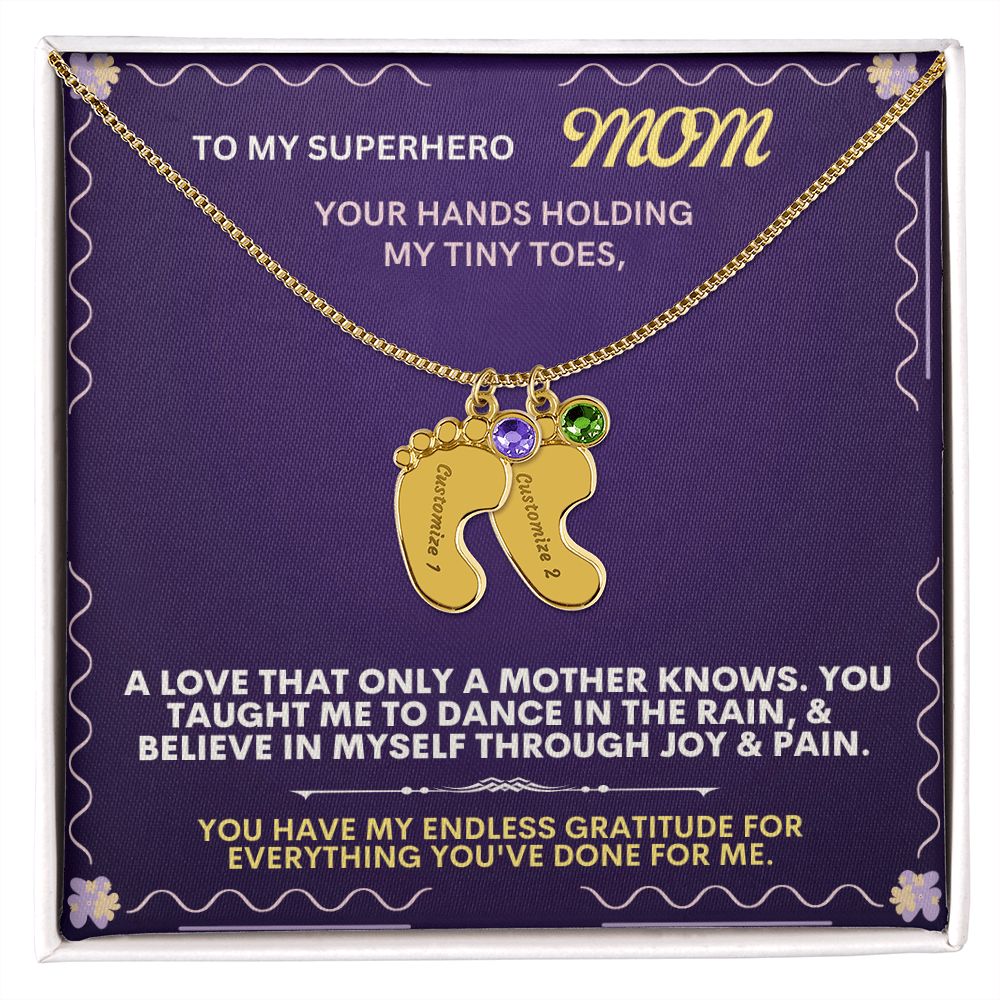 To my mommy, thank you.