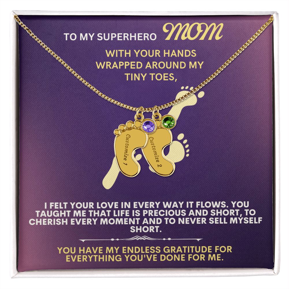 To my mom, thank you.