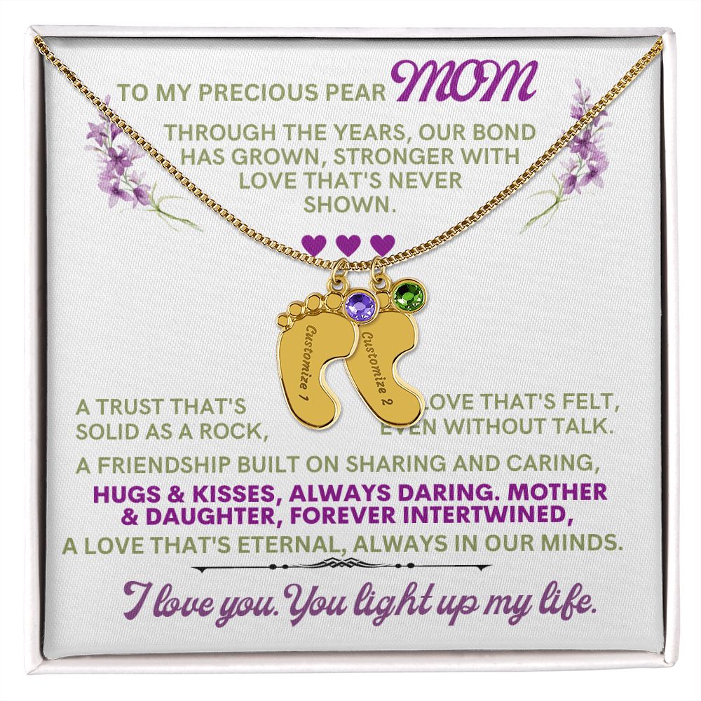 To my mom to thank her for everything.