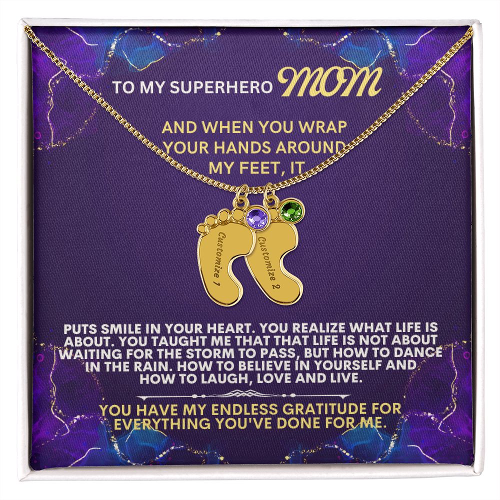 To my mommy, thank you.