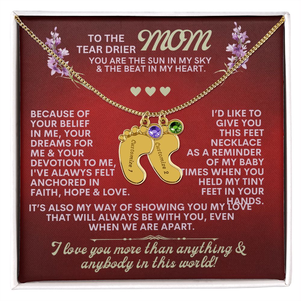 Mom, I love you more than anything &  anybody in this world!