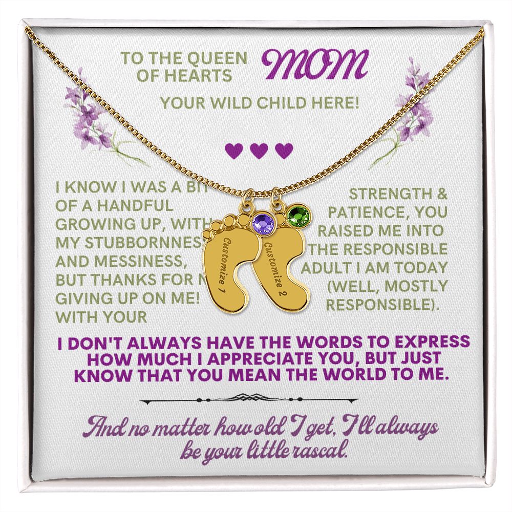 To my mom to thank her for everything.