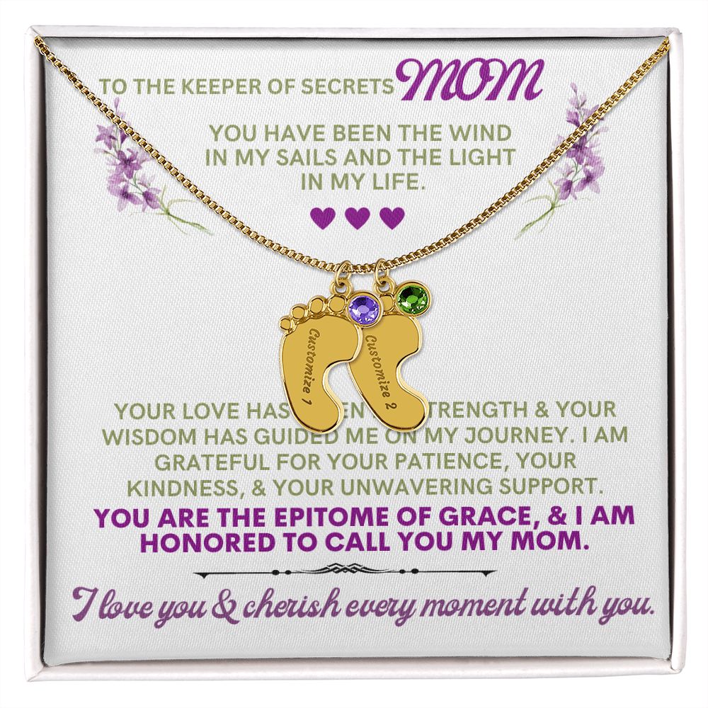 To my mom to thank her for everything.