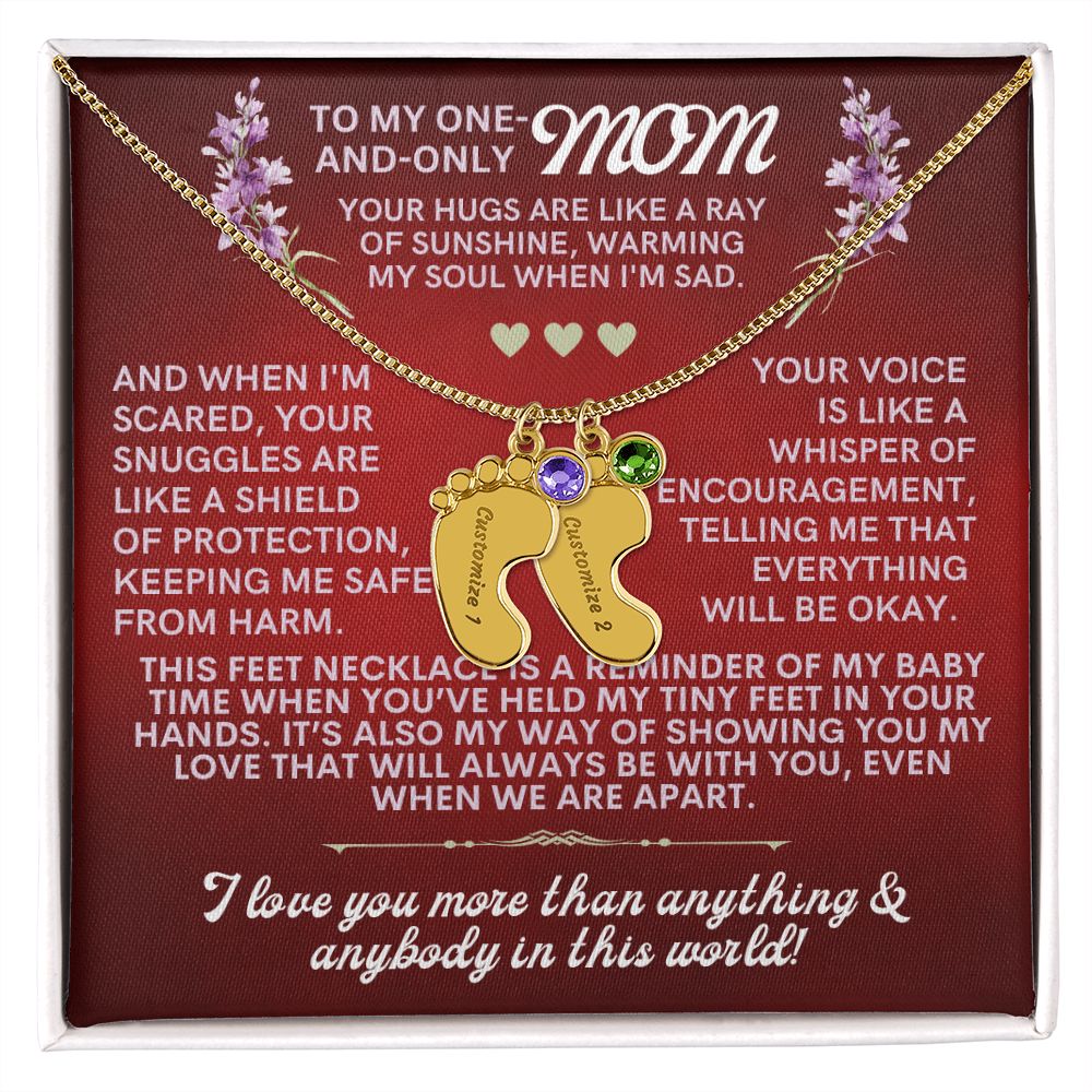 Mom, I love you more than anything &  anybody in this world!