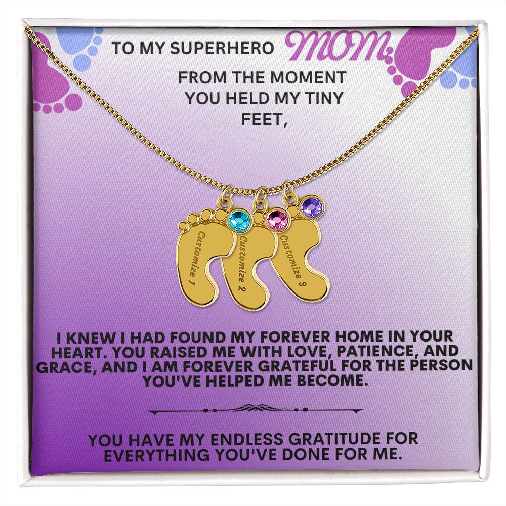 To my mommy, thank you.