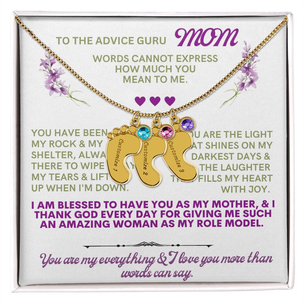 To my mom to thank her for everything.