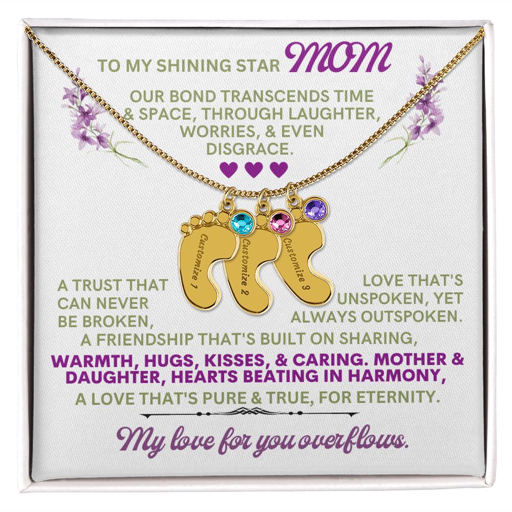 To my mom to thank her for everything.