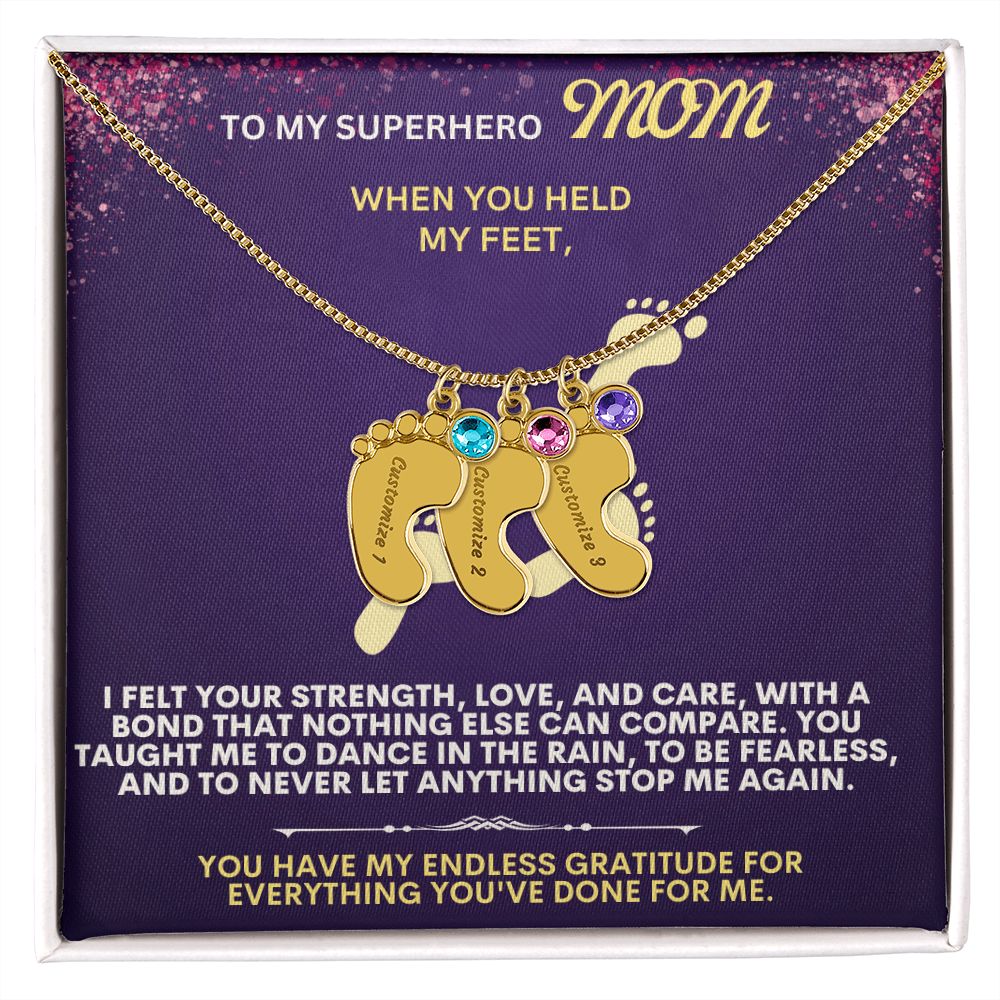 To my mommy, thank you.