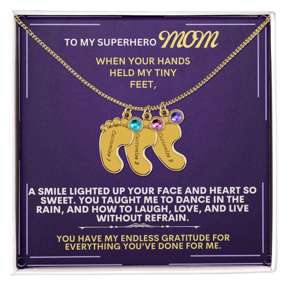 To my mommy, thank you.