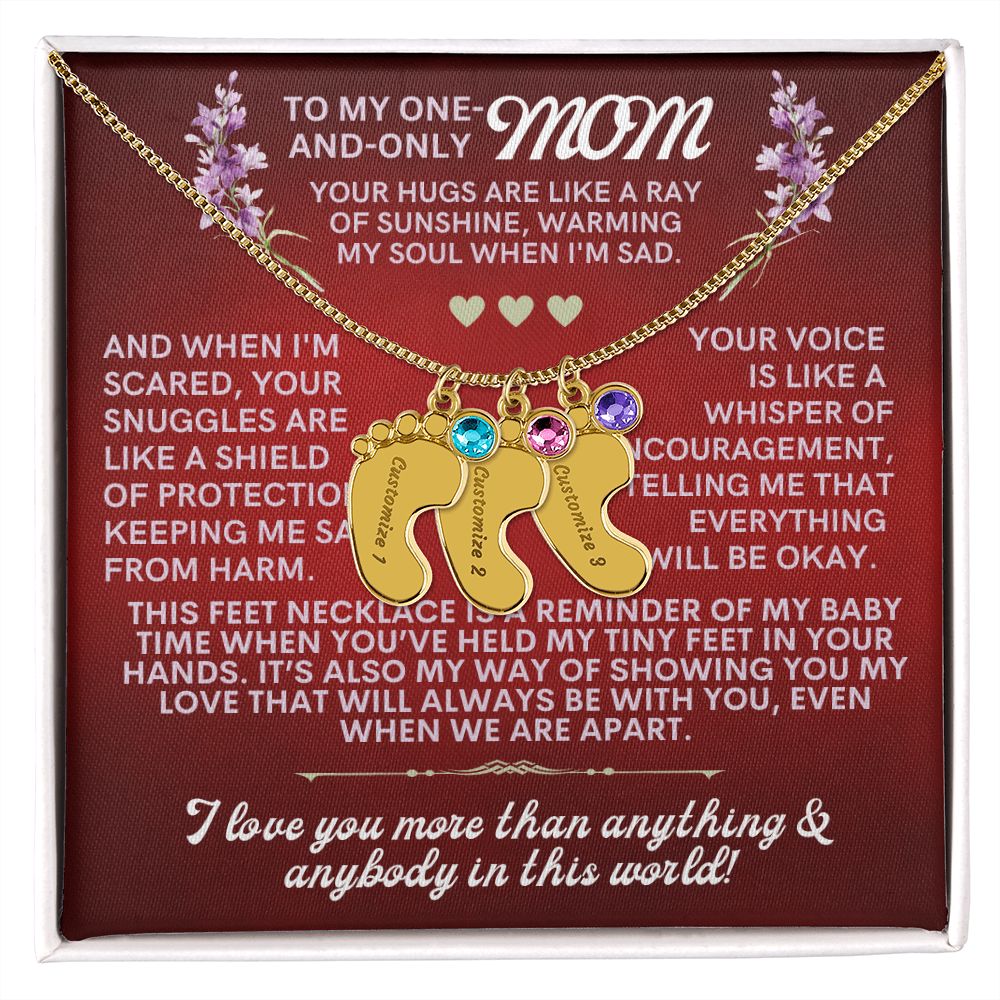 Mom, I love you more than anything &  anybody in this world!