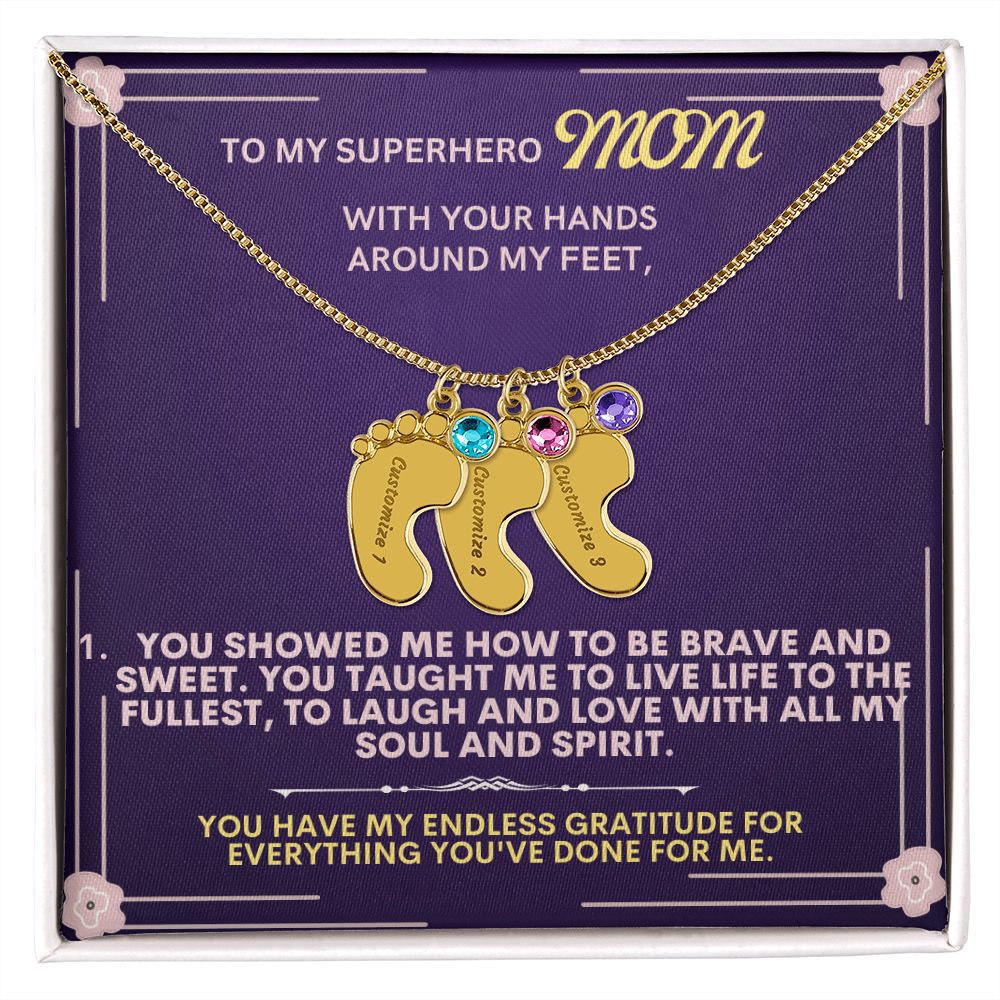 To my mommy, thank you.