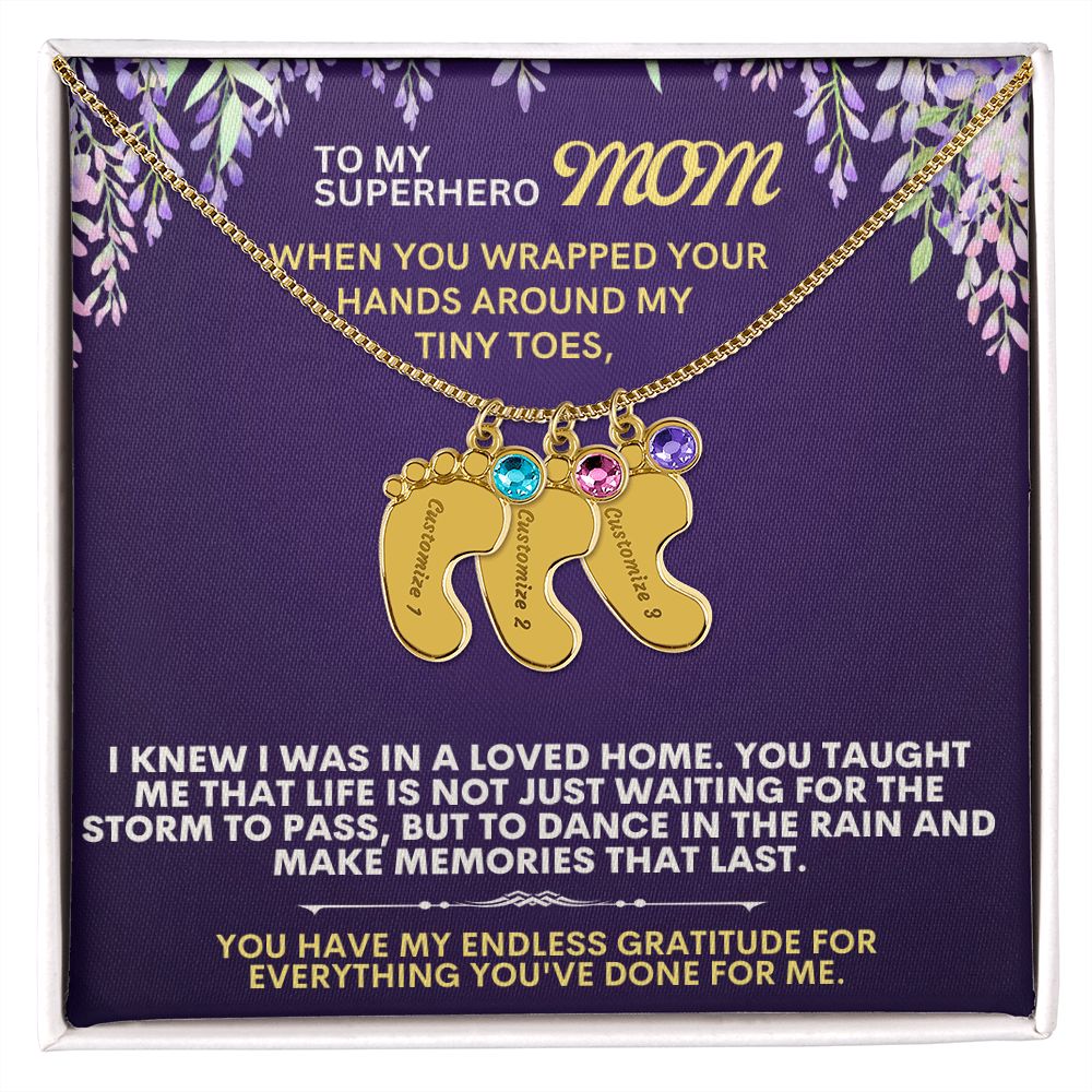 To my mommy, thank you.