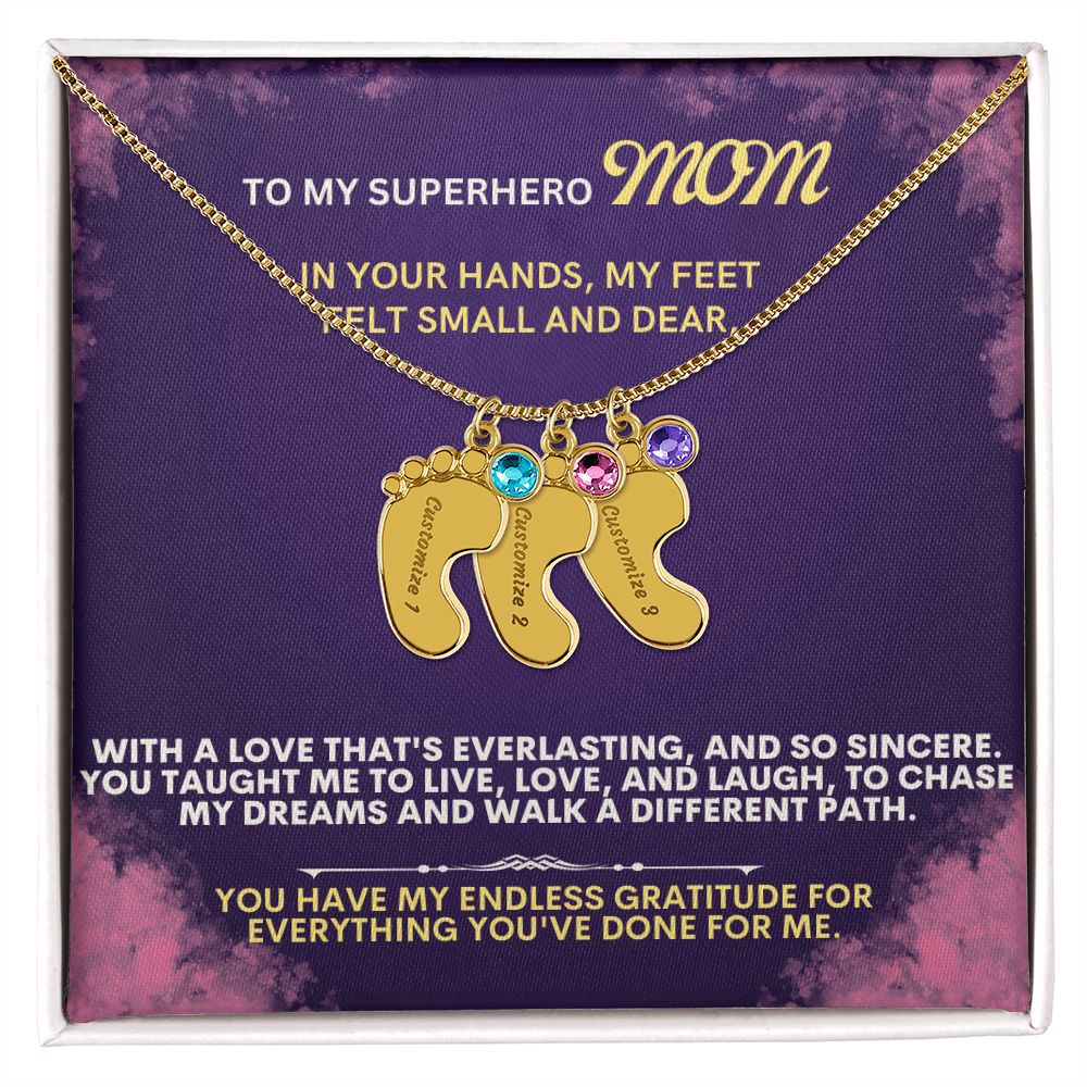 To my mommy, thank you.