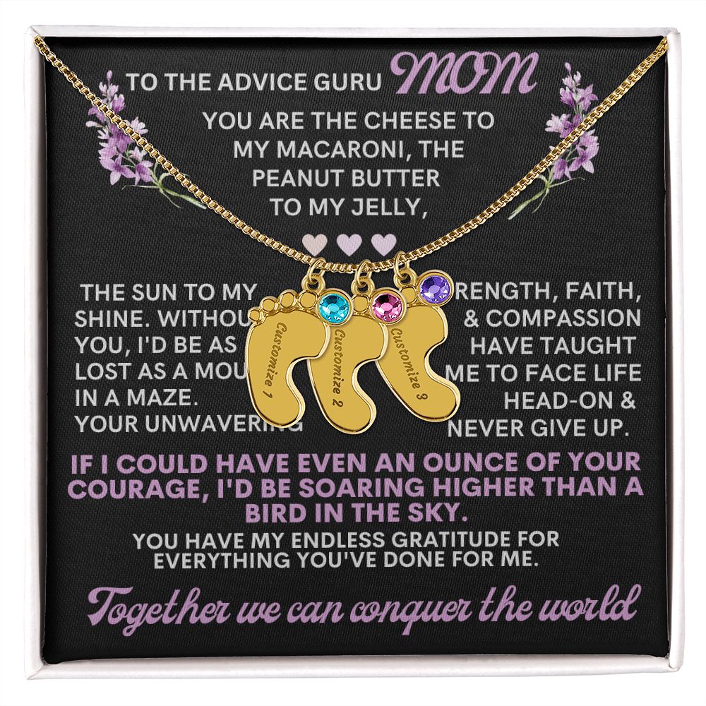 To my mom to thank her for everything.