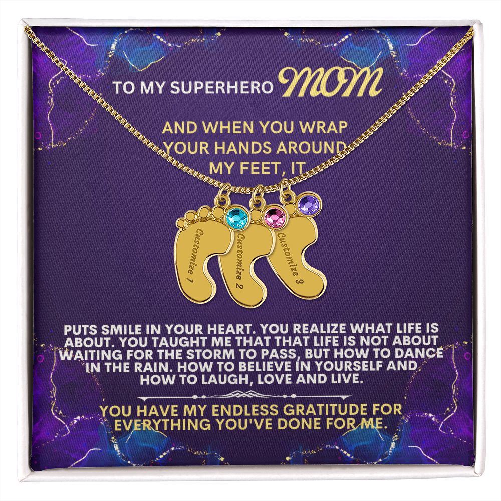 To my mommy, thank you.