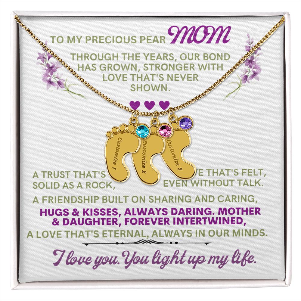 To my mom to thank her for everything.