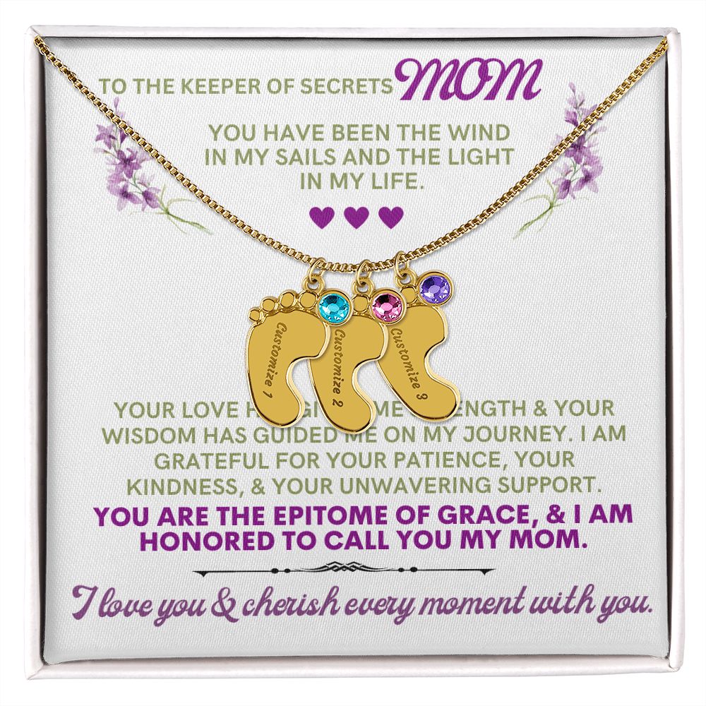 To my mom to thank her for everything.