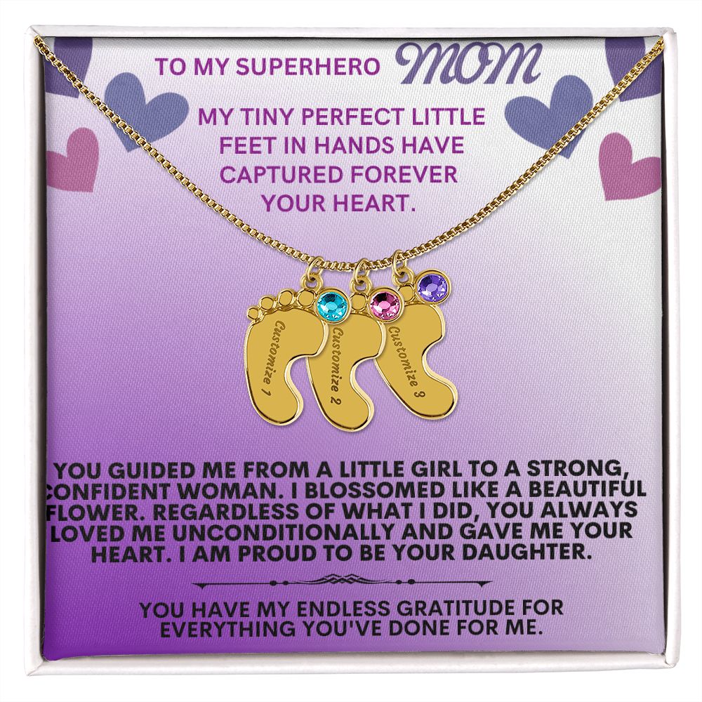 To my mommy, thank you.