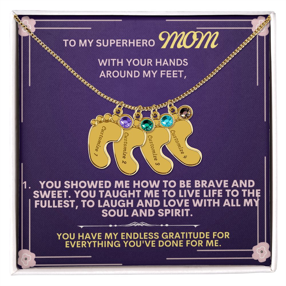 To my mommy, thank you.