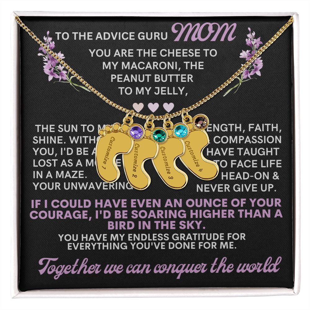 To my mom to thank her for everything.