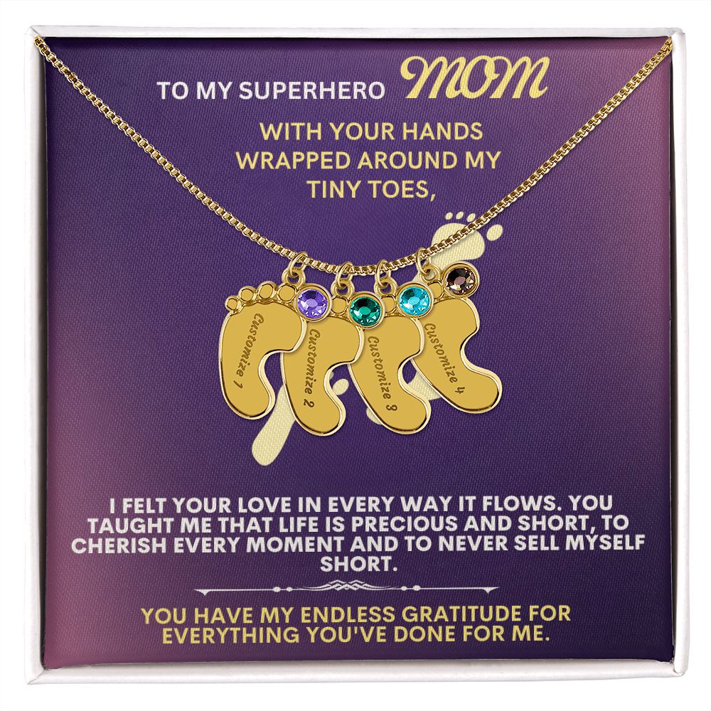 To my mom, thank you.