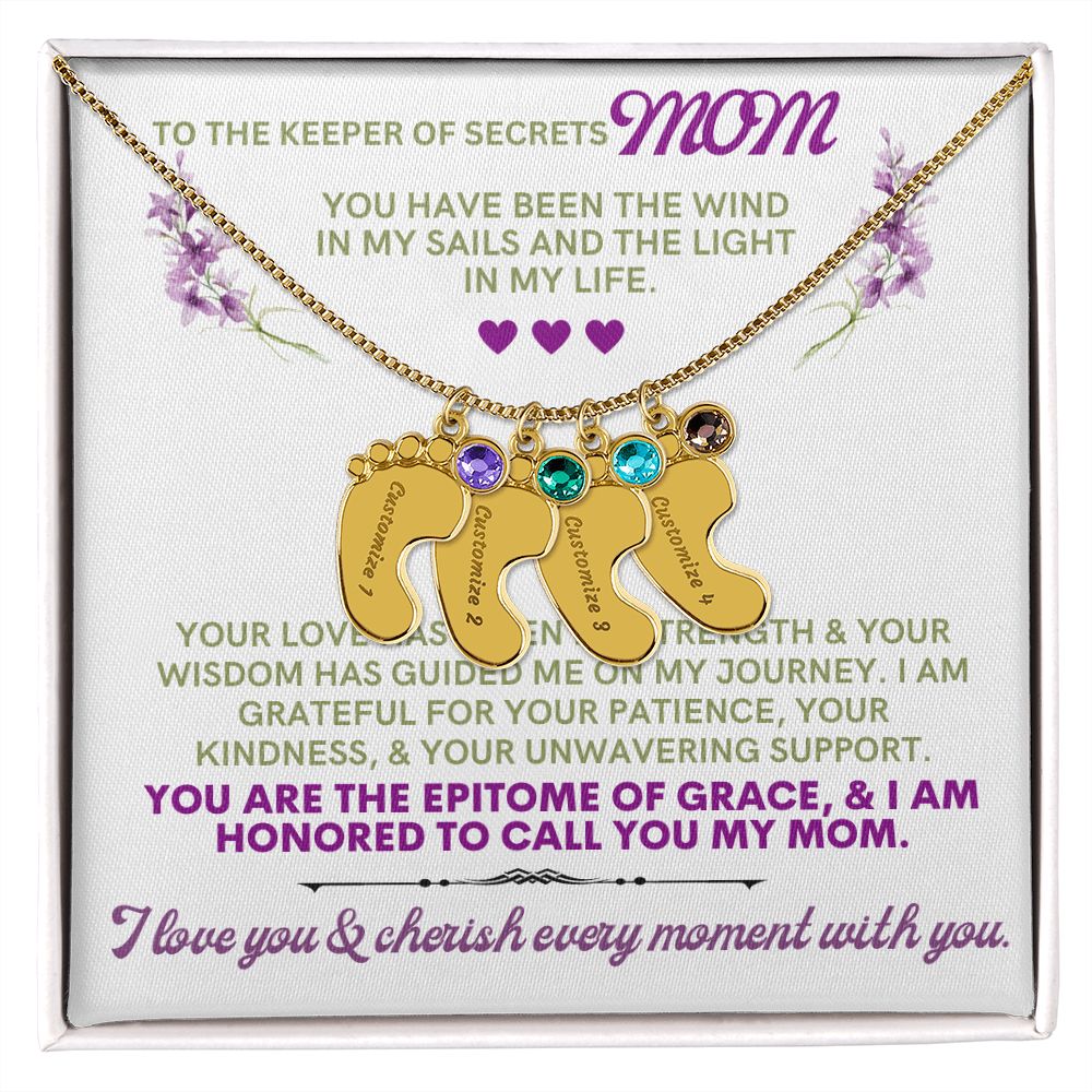 To my mom to thank her for everything.