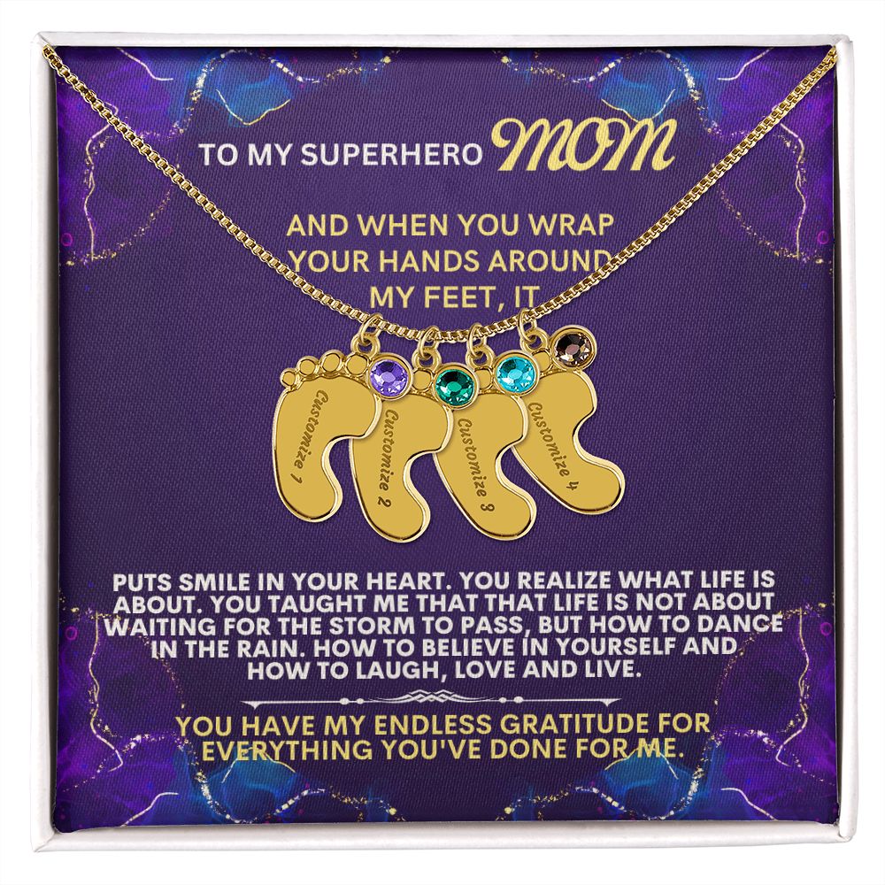 To my mommy, thank you.