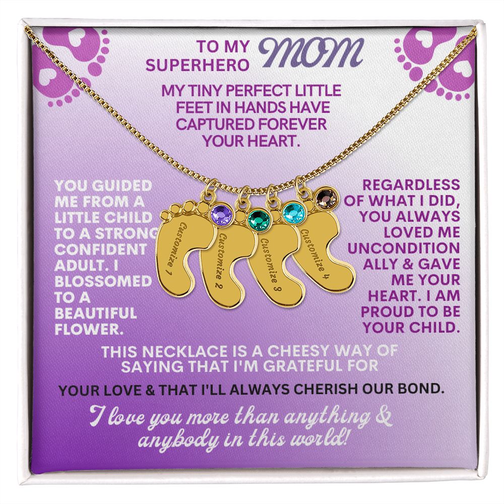 Mom, I love you more than anything &  anybody in this world!