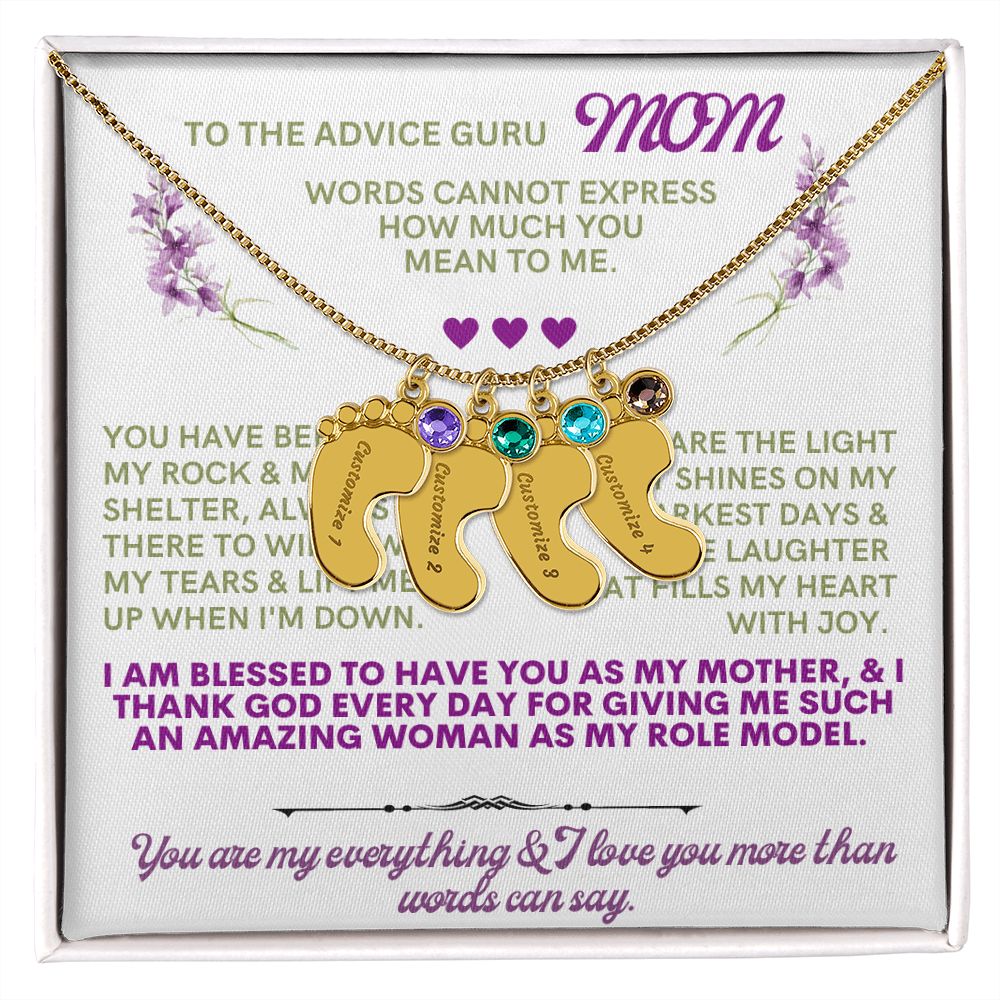 To my mom to thank her for everything.