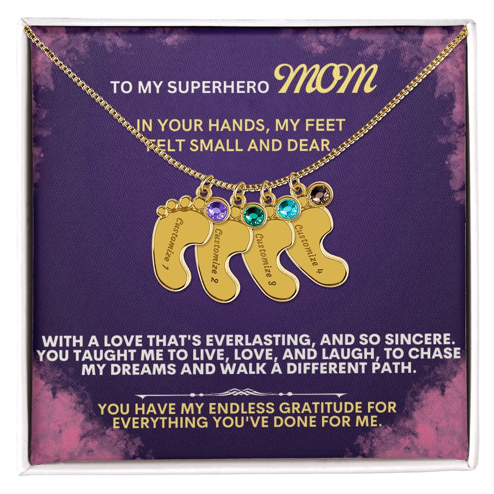 To my mommy, thank you.