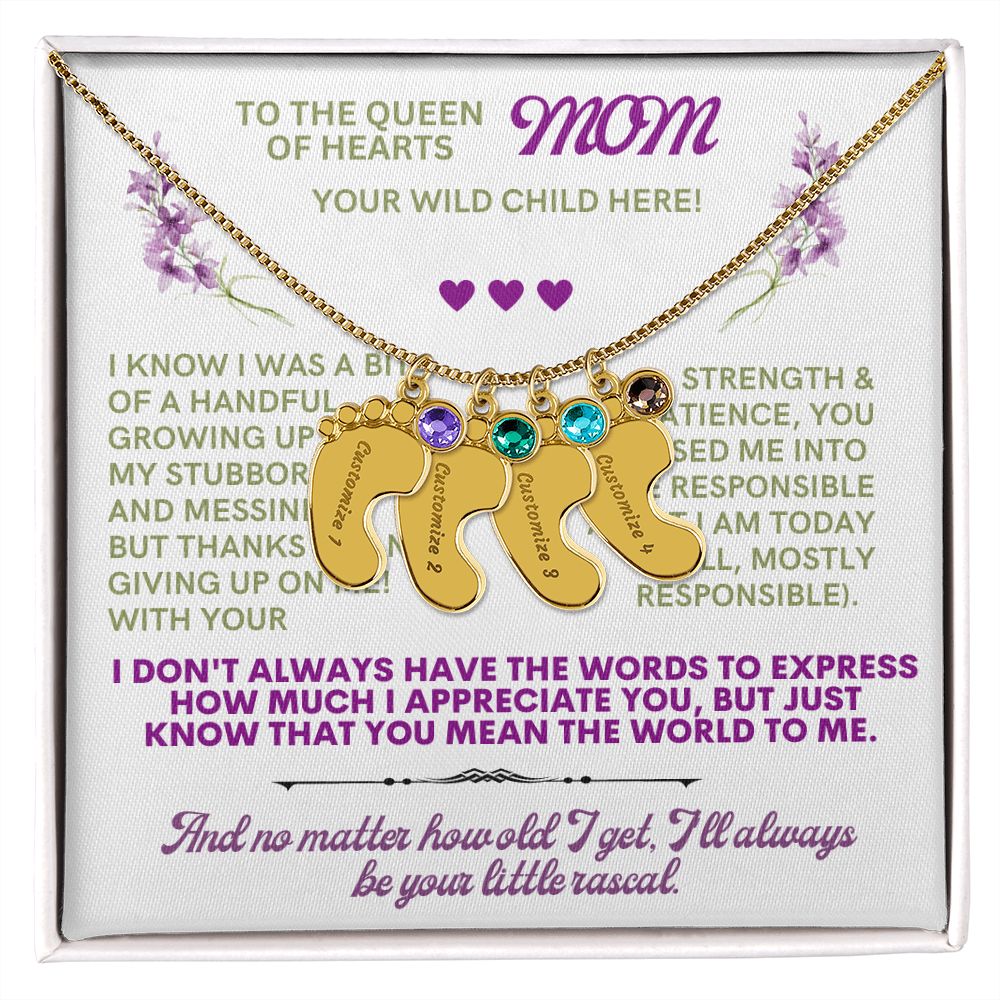 To my mom to thank her for everything.