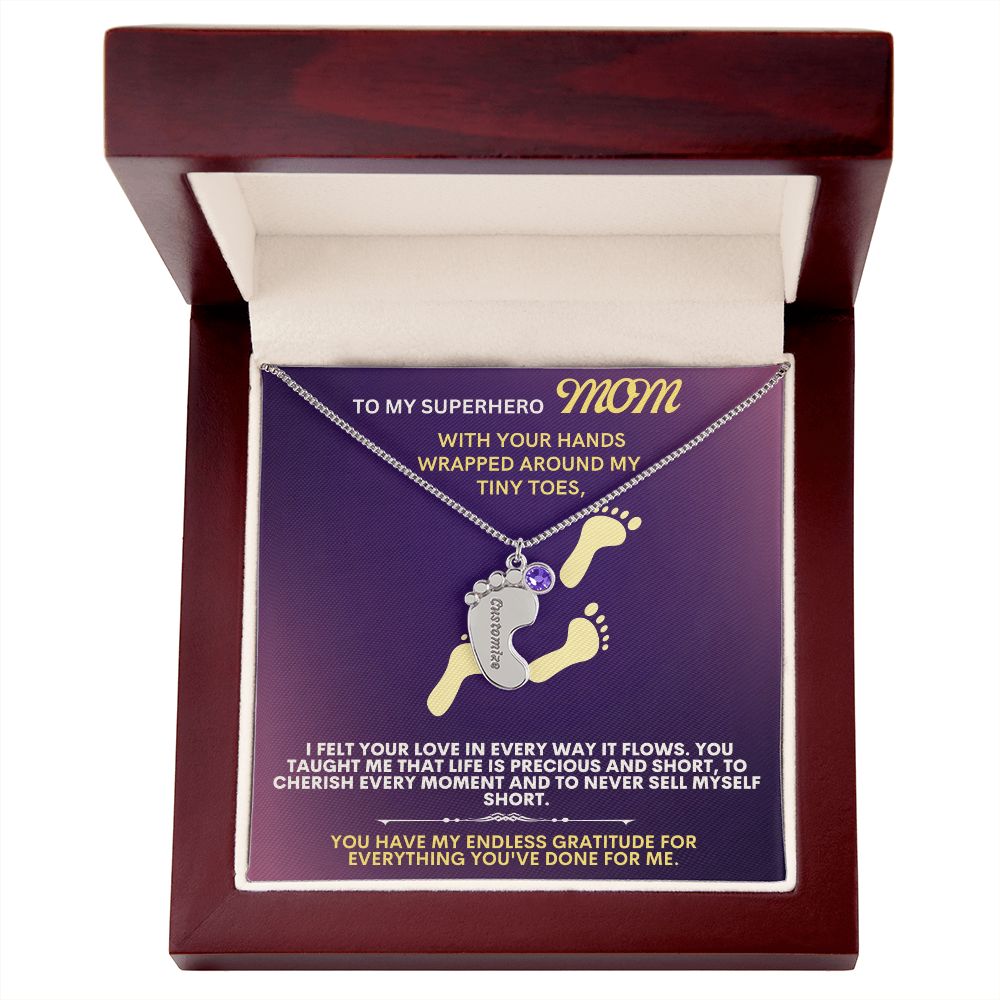 To my mom, thank you.