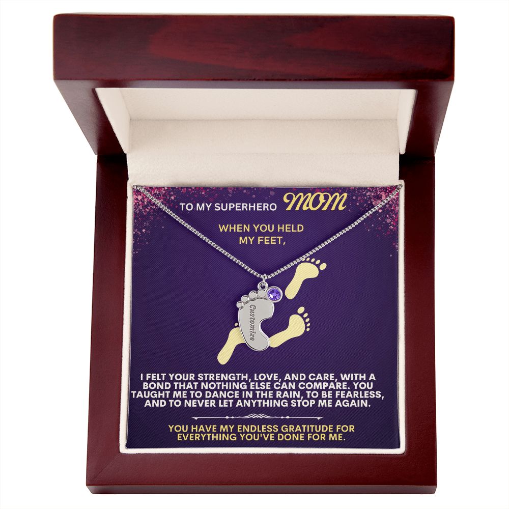 To my mommy, thank you.