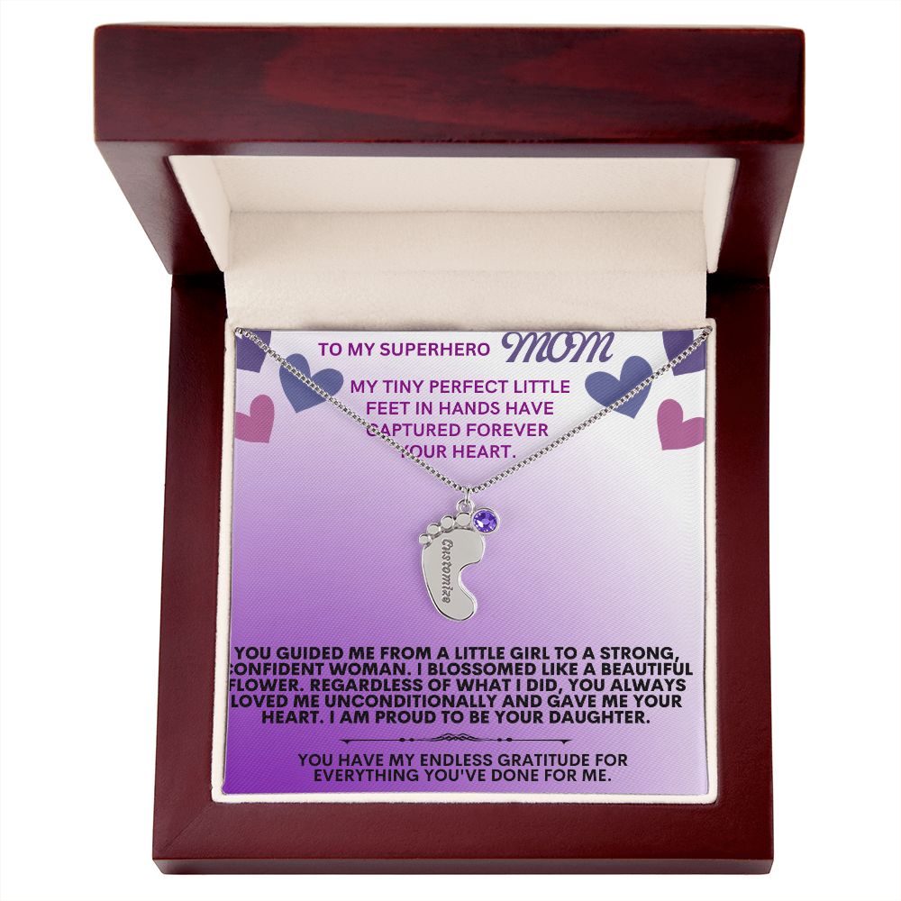 To my mommy, thank you.