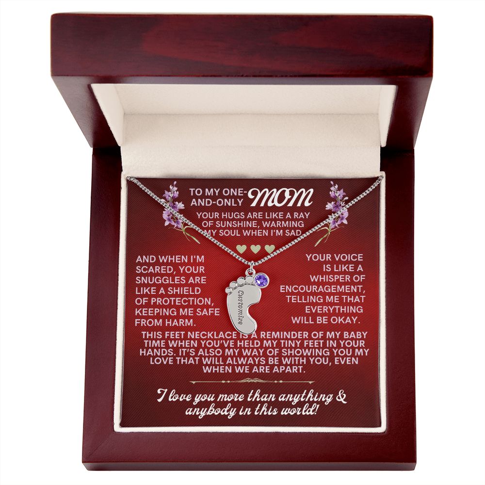 Mom, I love you more than anything &  anybody in this world!