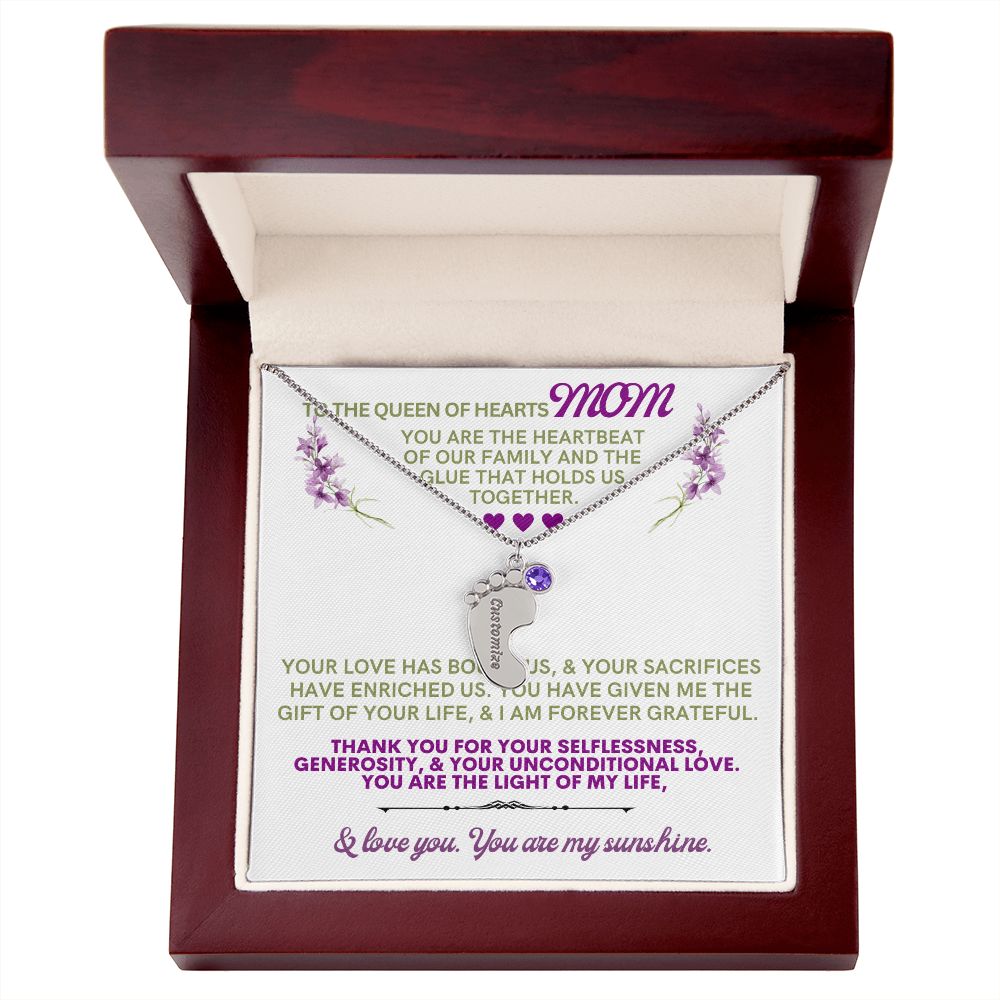 To my mom to thank her for everything.