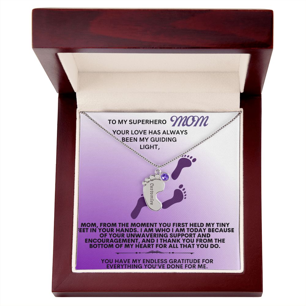 To my mommy, thank you.