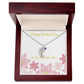 Engraved Baby Name Mother's Day Gift Necklace With Birthstone