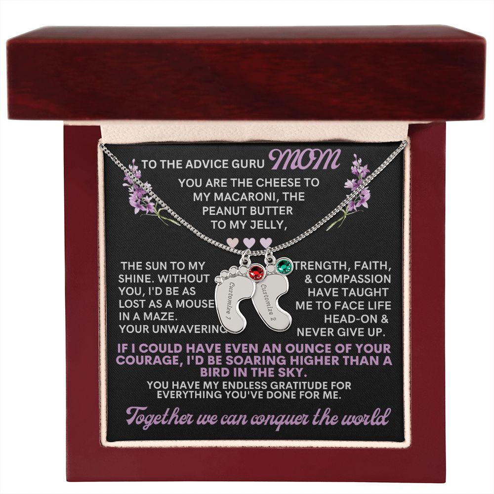 To my mom to thank her for everything.