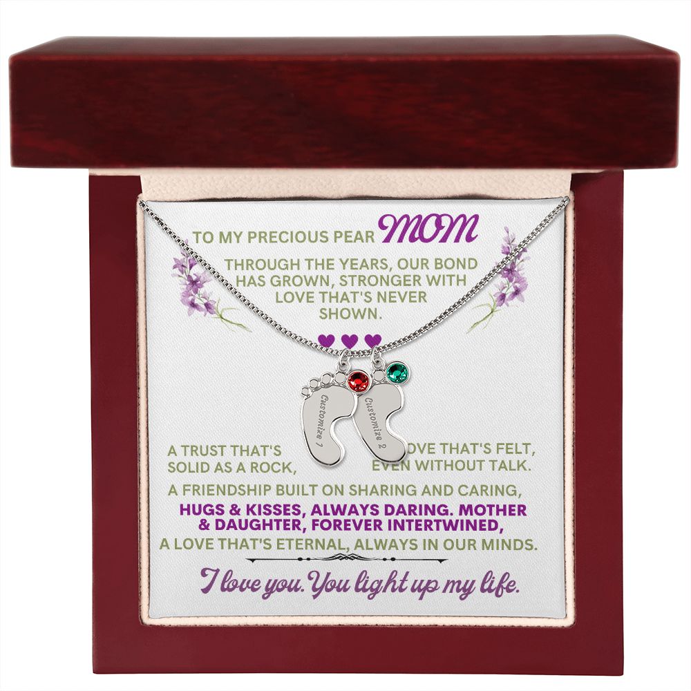 To my mom to thank her for everything.