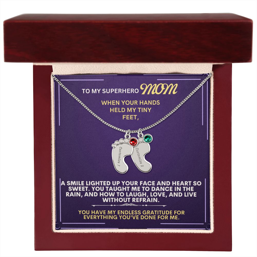 To my mommy, thank you.