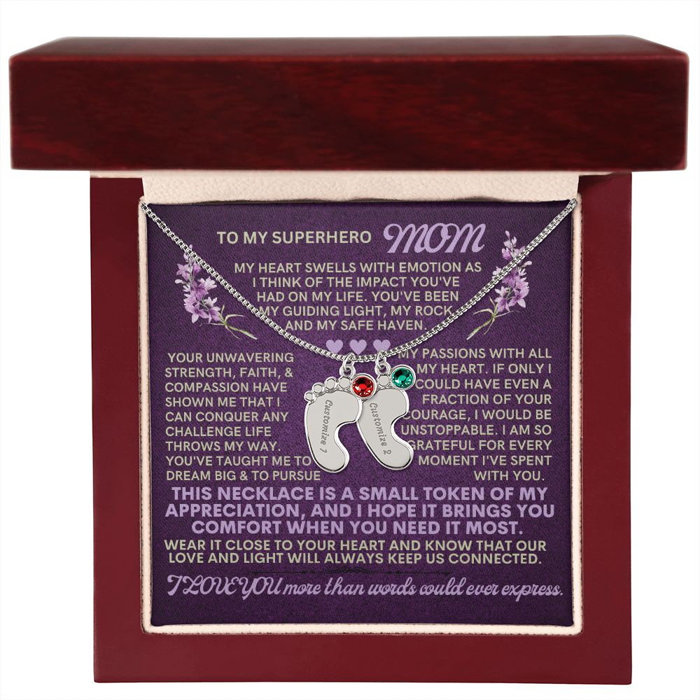 To my mom to thank her for everything.