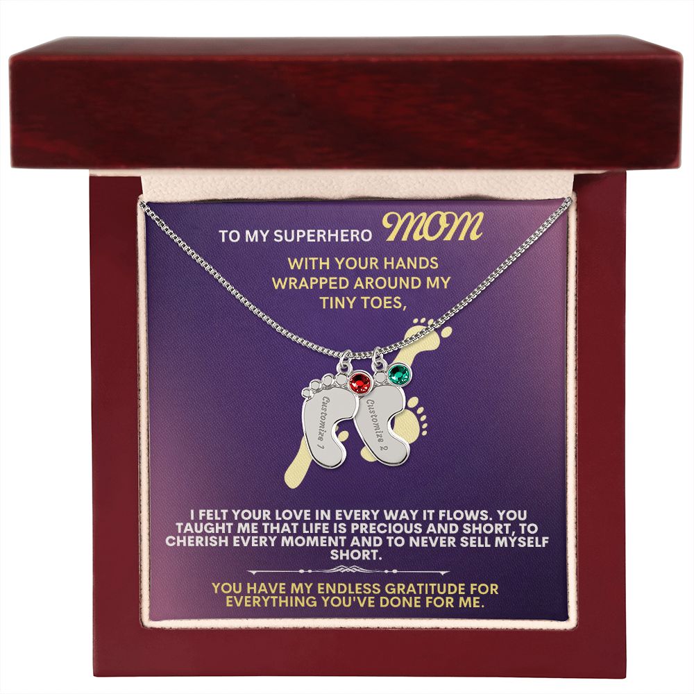 To my mom, thank you.