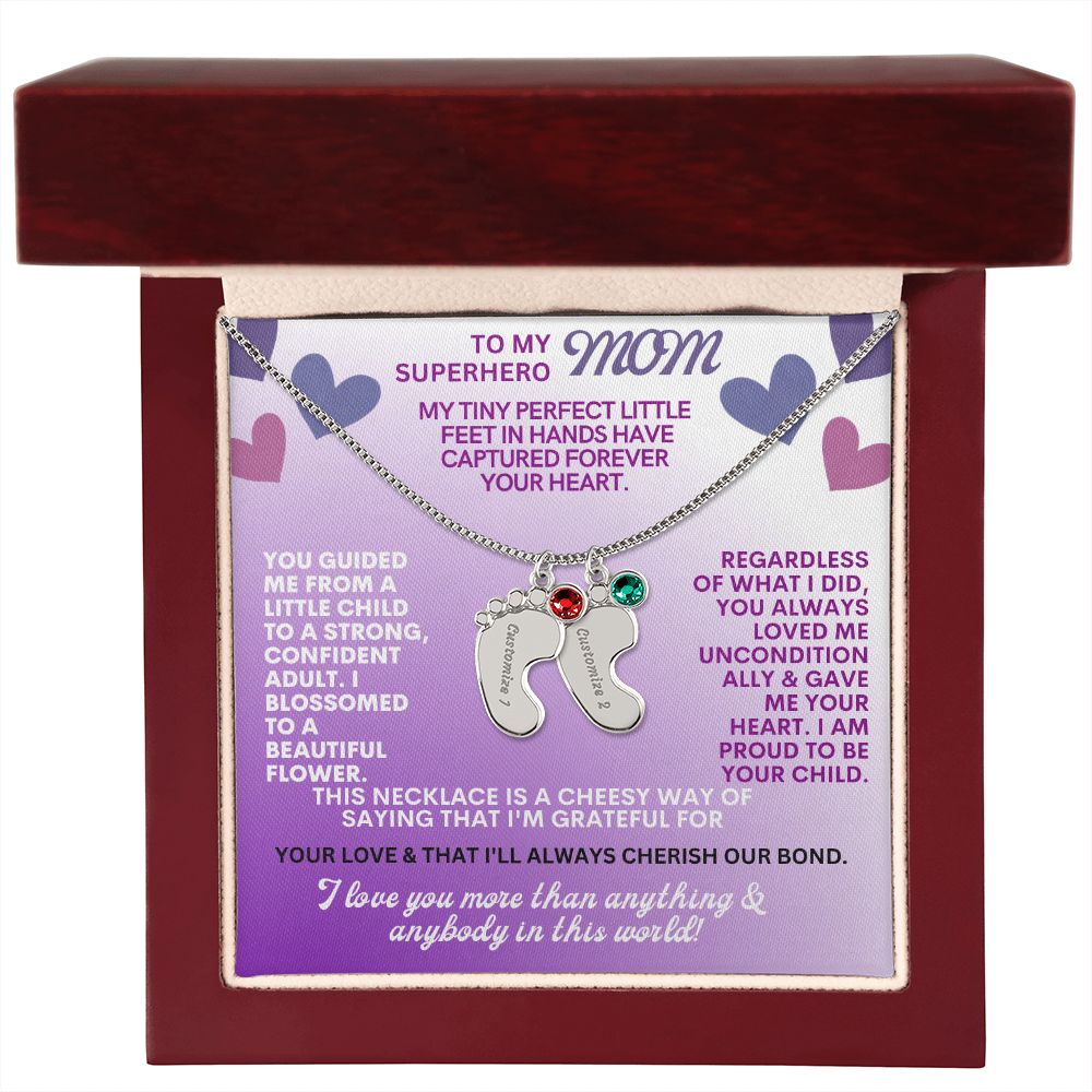 Mom, I love you more than anything &  anybody in this world!