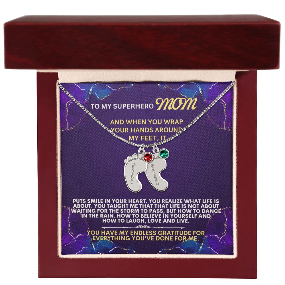 To my mommy, thank you.