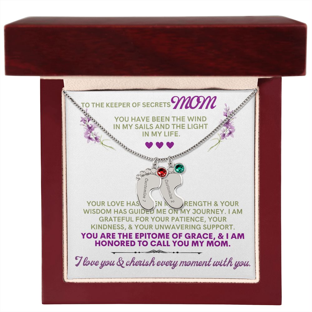 To my mom to thank her for everything.