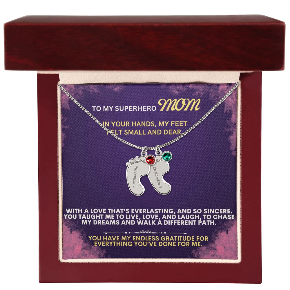 To my mommy, thank you.